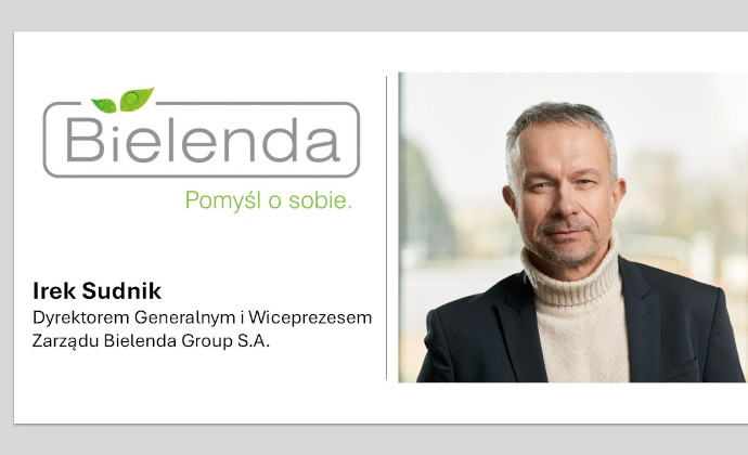 Irek Sudnik Appointed General Manager and Vice President of the Management Board of Bielenda Group S.A.